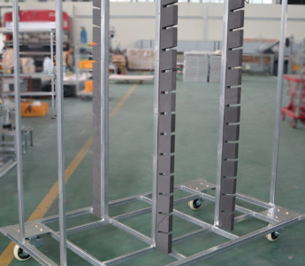 bogie de panel de soldadura automotriz