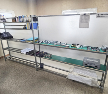 사무실 파티션 선반