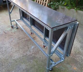 접이식 폭 가변 작업대